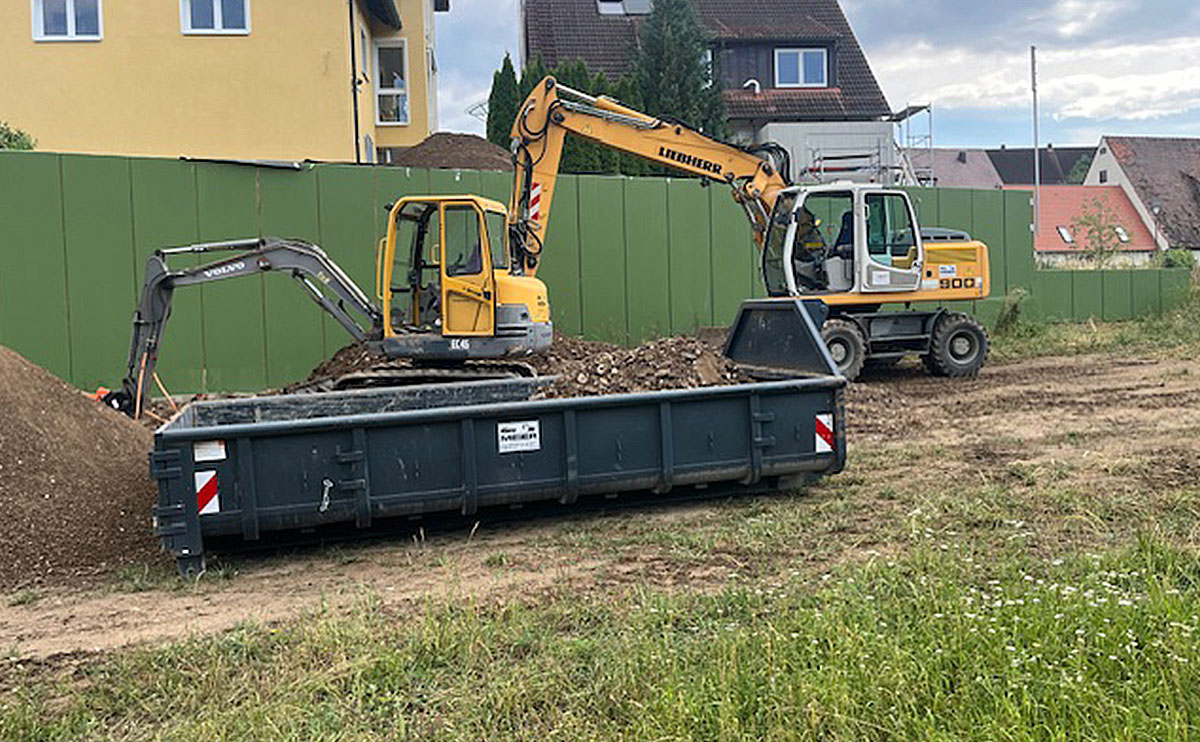 Bagger und Minibagger